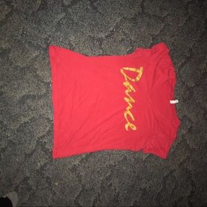cute shirt says “dance”